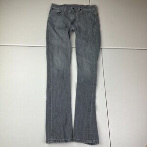 Levis 510 Super‎ Skinny Jeans 31x32 Gray Wash Black Label Levis